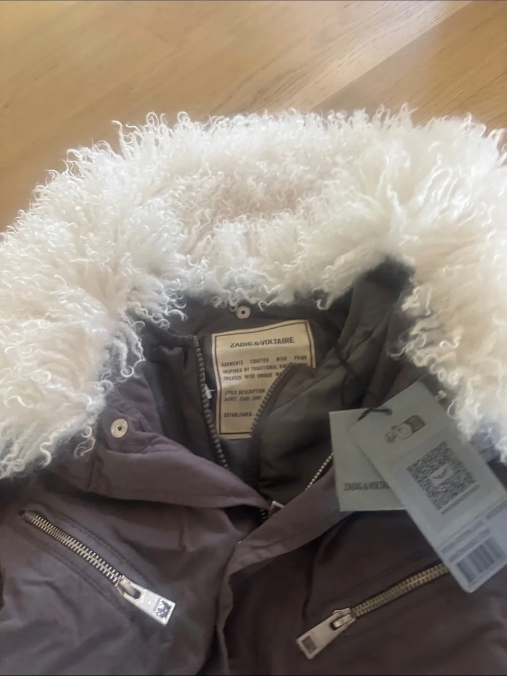 Zadig & Voltaire insulated parka
